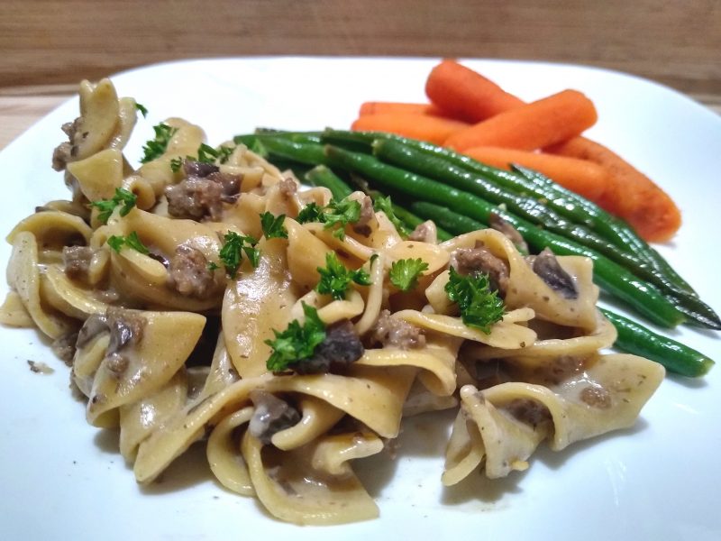 One-Pot Beef Stroganoff